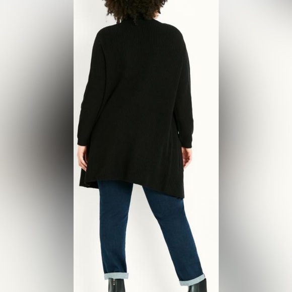 Evans Open Front Shawl Collar Sweater size 20 - Picture 2 of 8